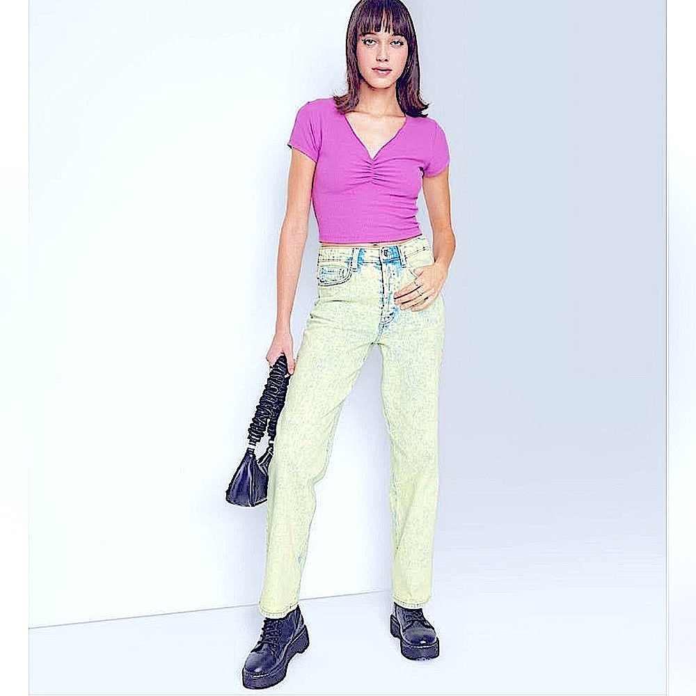 NWT ✅ WILD FABLE 💙 HIGHEST RISE 90s STRAIGHT LEG JEANS (Button Fly)